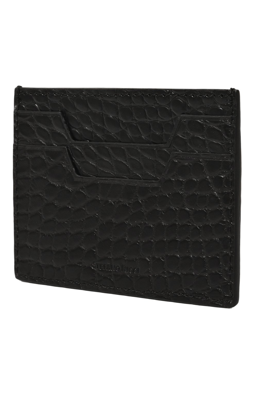 Футляр для кредитных карт из кожи аллигатора STEFANO RICCI, арт. PP422P/ALGVH, фото 2