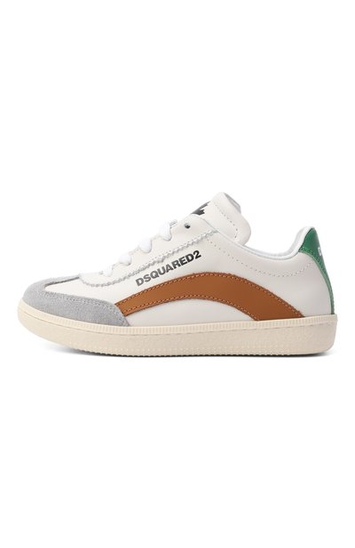 Кожаные кеды DSQUARED2, арт. 82752/VAR4_001, фото 2