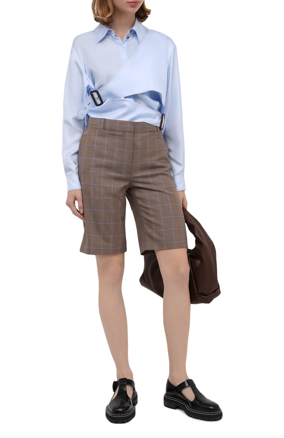 Шерстяные шорты BURBERRY, арт. 8031218, фото 3