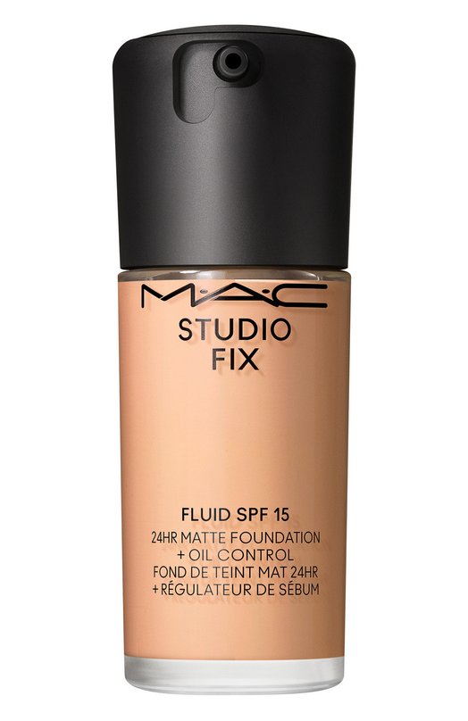 фото Тональная основа studio fix ​fluid spf 15 24hr matte foundation + oil control, n6​​​ (30ml) mac