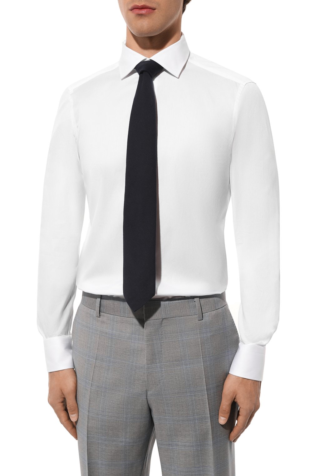 Хлопковая сорочка ZEGNA, арт. 704001A7/9MS0JI, фото 3