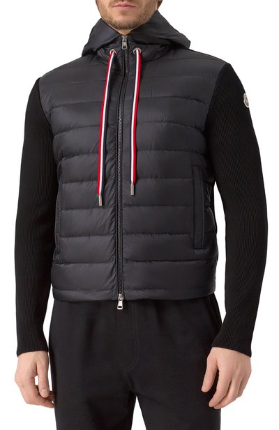 Комбинированный кардиган MONCLER, арт. 9B00005/M1367, фот�о 3