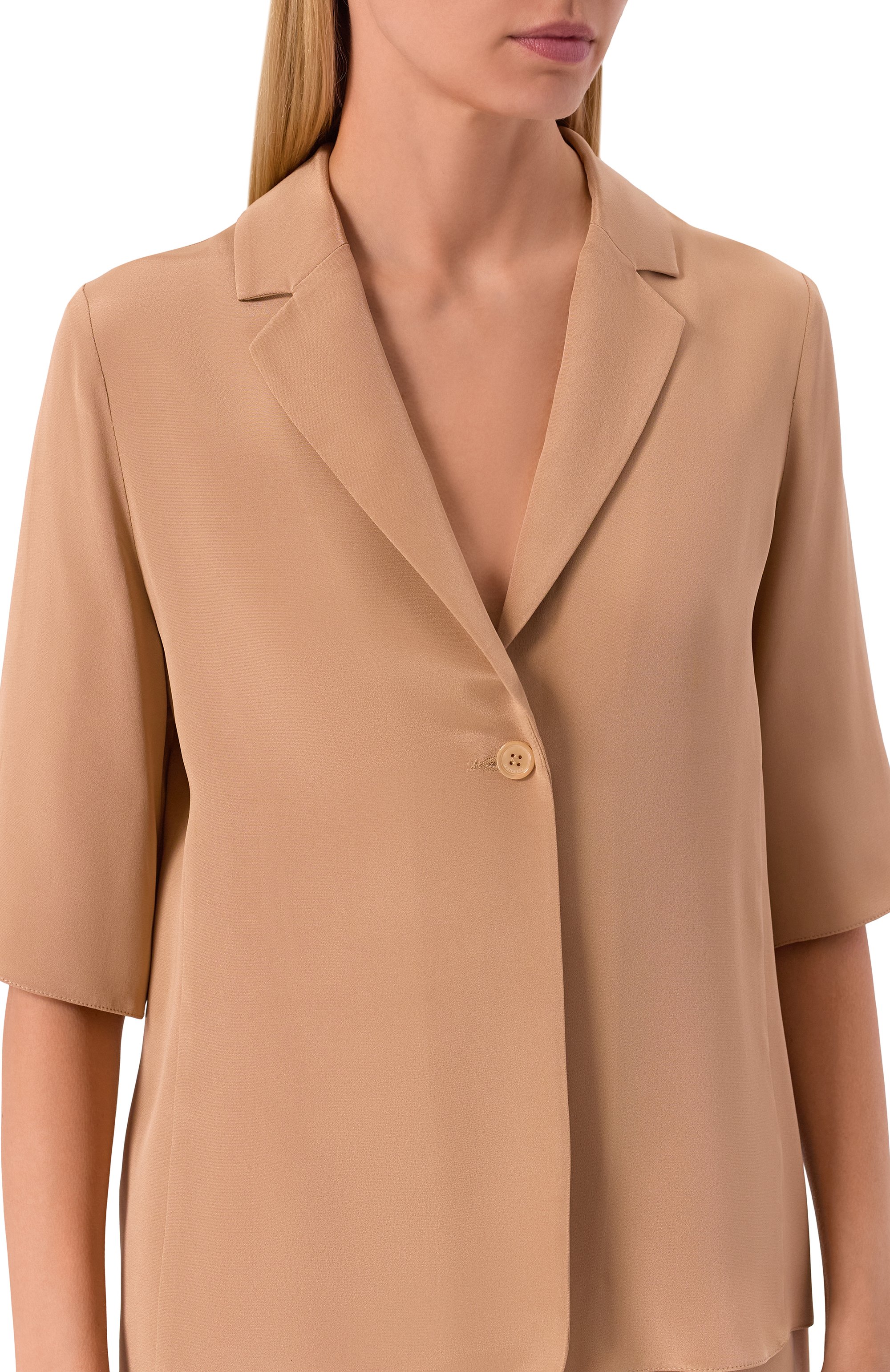 Шелковая блузка 12 STOREEZ, арт. 132603, фото 5