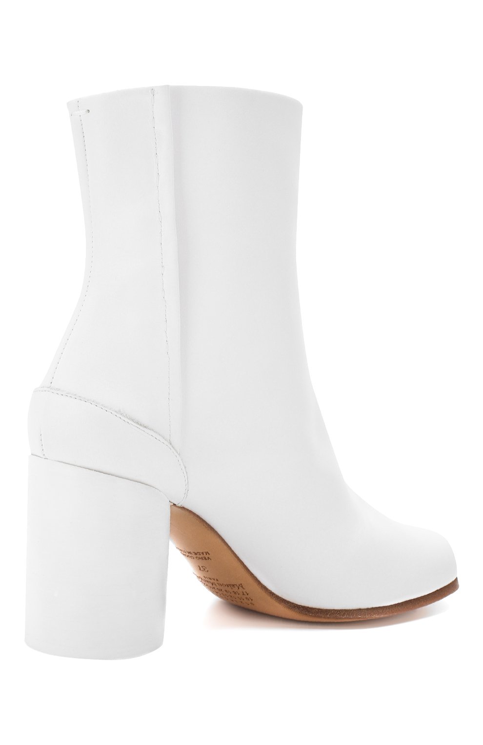 Кожаные ботильоны tabi MAISON MARGIELA, арт. S58WU0260/PR516, фото 4