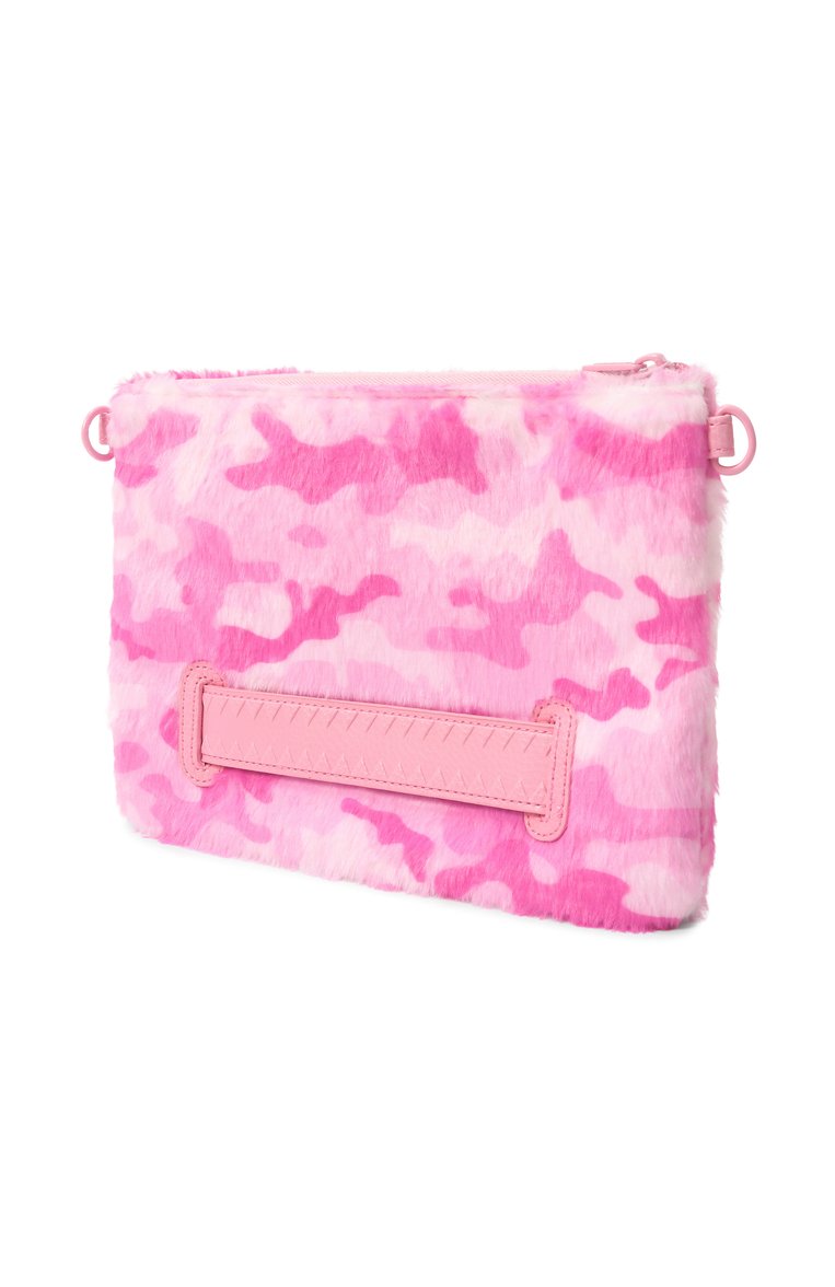 Детская клатч SPRAYGROUND розового цвета, арт. 910B6870NSZ | Фото 2 (Нос: Не проставлено; Материал: Текстиль)