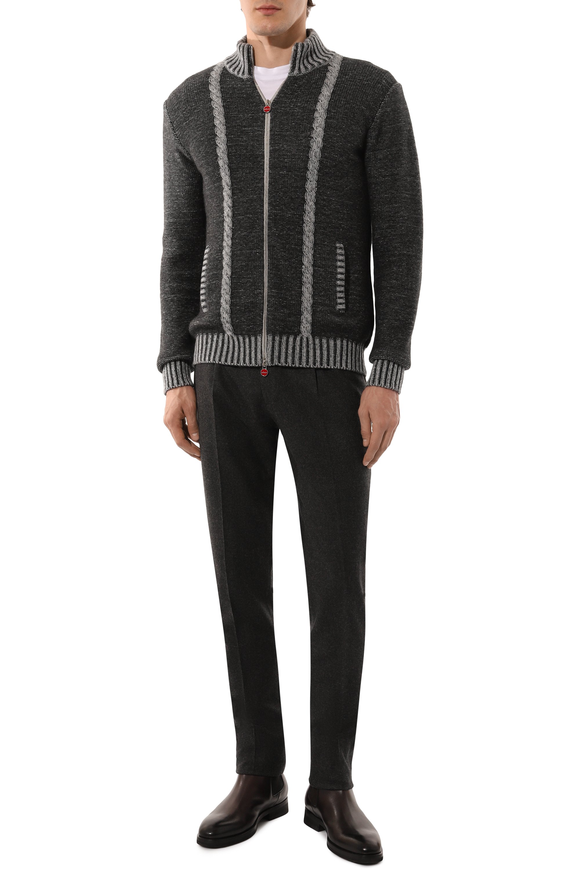 Кашемировый кардиган KITON, арт. UMK0518V212, фото 2