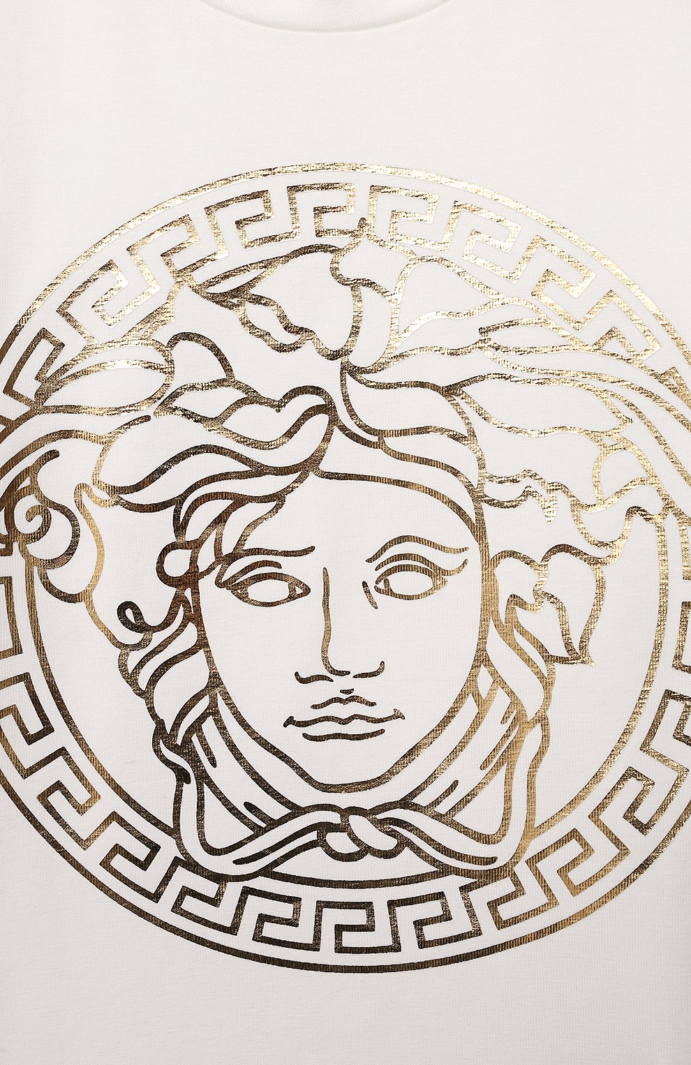 Хлопковая футболка VERSACE, арт. 1000102/1A00229, фото 3