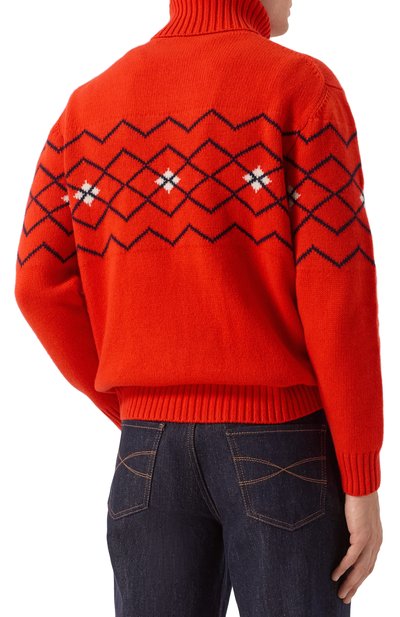 Свитер из шерсти и кашемира KITON, арт. UMM071803, фото 4