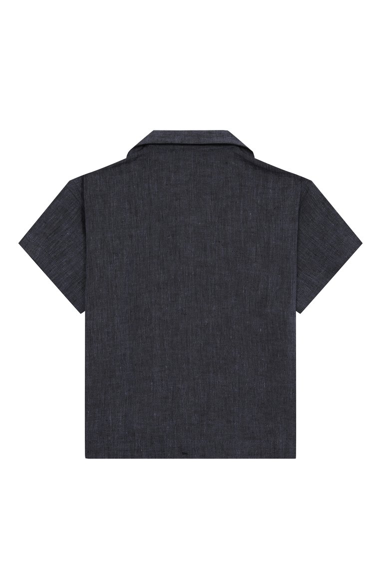 Льняная рубашка EMPORIO ARMANI, арт. EB000075/AF12878, фото 1