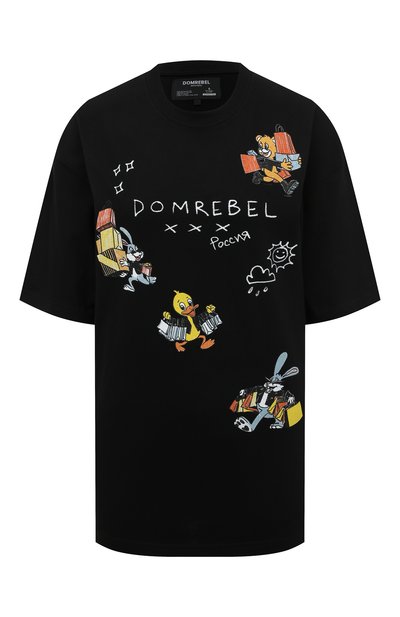Женская хлопковая футболка DOMREBEL, арт. SH0PAH0LIC/T-SHIRT/W