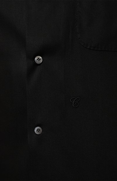 Рубашка из вискозы MAISON MARGIELA черного цвета по цене 72400 руб., арт. S50DR0006/S60495, фото 5 Рубашка из вискозы MAISON MARGIELA, арт. S50DR0006/S60495, фото 5