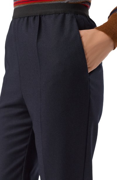 Шерстяные брюки MAISON MARGIELA синего цвета по цене 113000 руб., арт. S51KA0616/S47782, фото 5 Шерстяные брюки MAISON MARGIELA, арт. S51KA0616/S47782, фото 5
