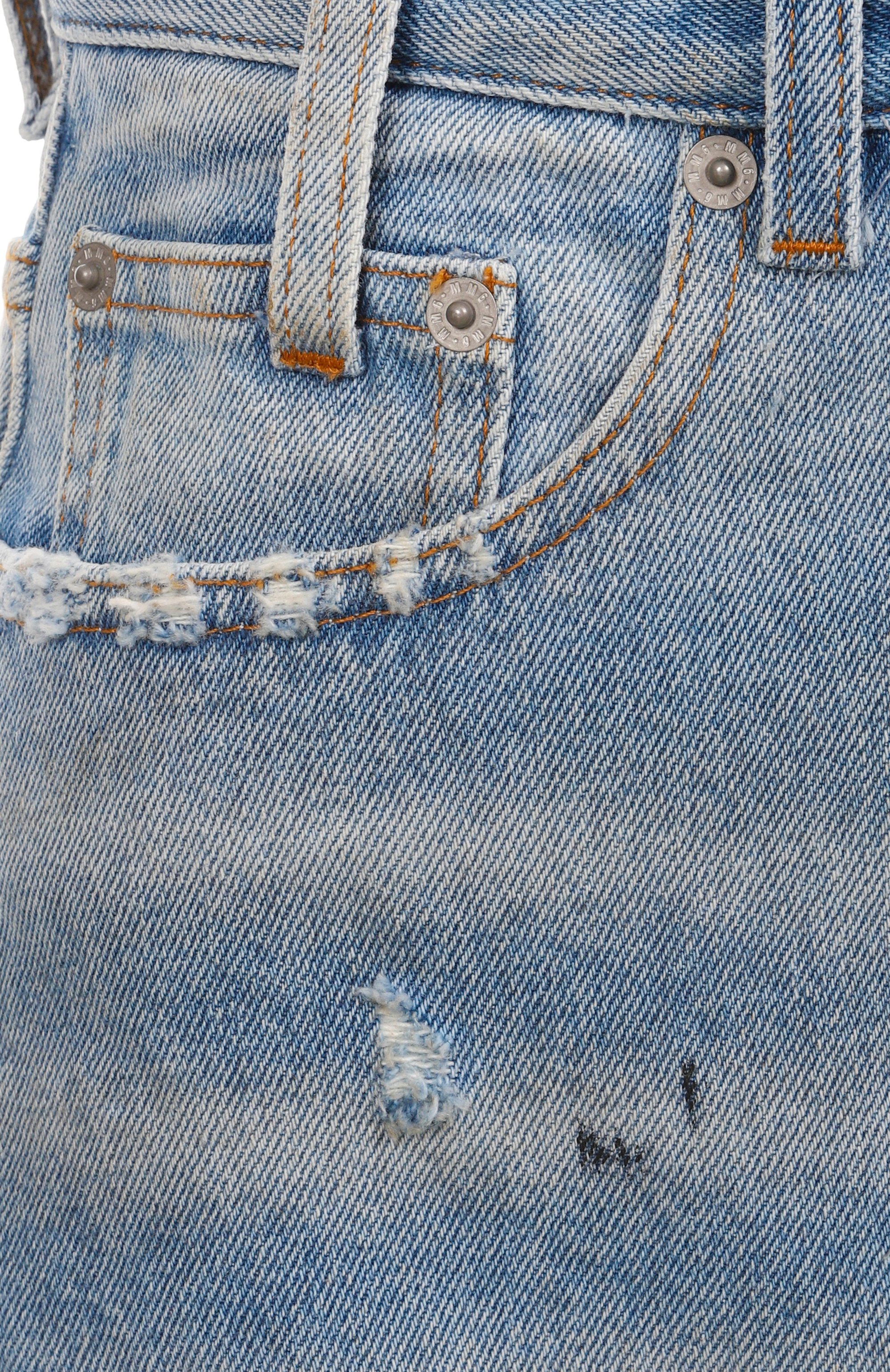 Джинсовая юбка MM6, арт. S62MI0034/M30018, фото 6