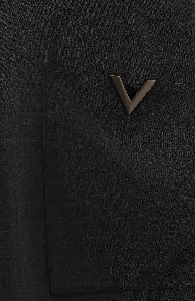 Шерстяная рубашка VALENTINO, арт. 5V0ABT90/AES, фото 5