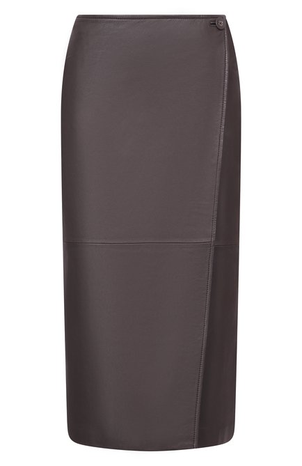 Женская кожаная юбка OFFICINE GENERALE, арт. W25WLTR554