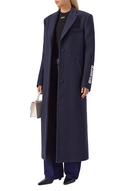 Шерстяное пальто OFF-WHITE, арт. 0WER02JF25FAB001, фото 2