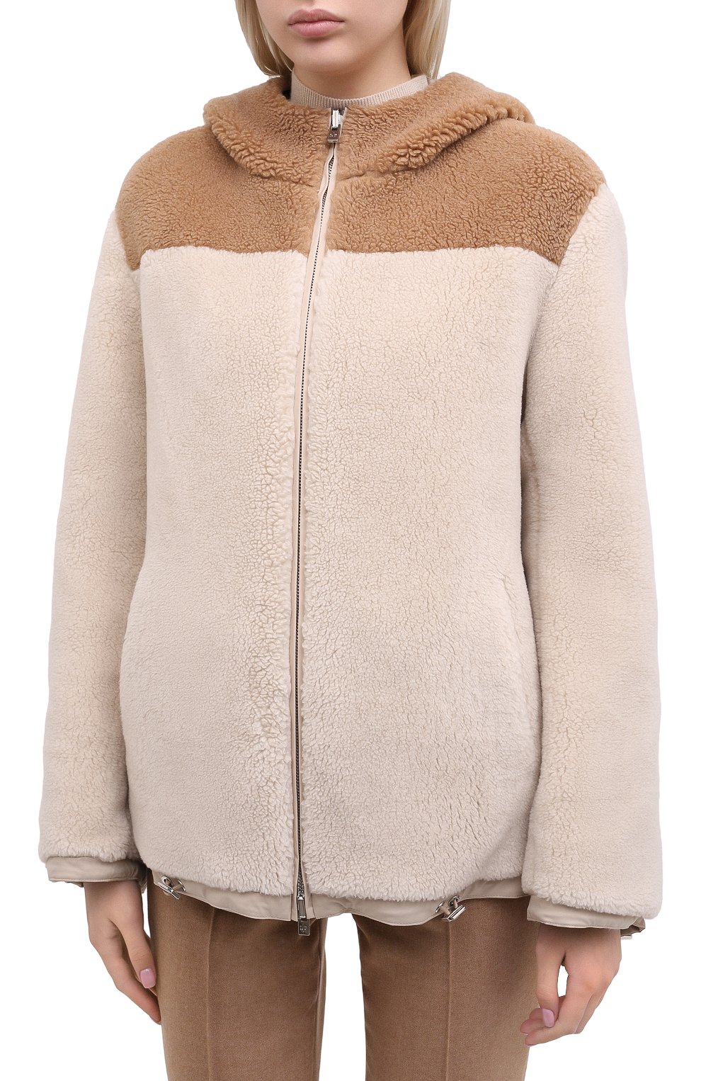 Двусторонняя куртка из кашемира и шелка LORO PIANA, арт. FAL4195, фото 3