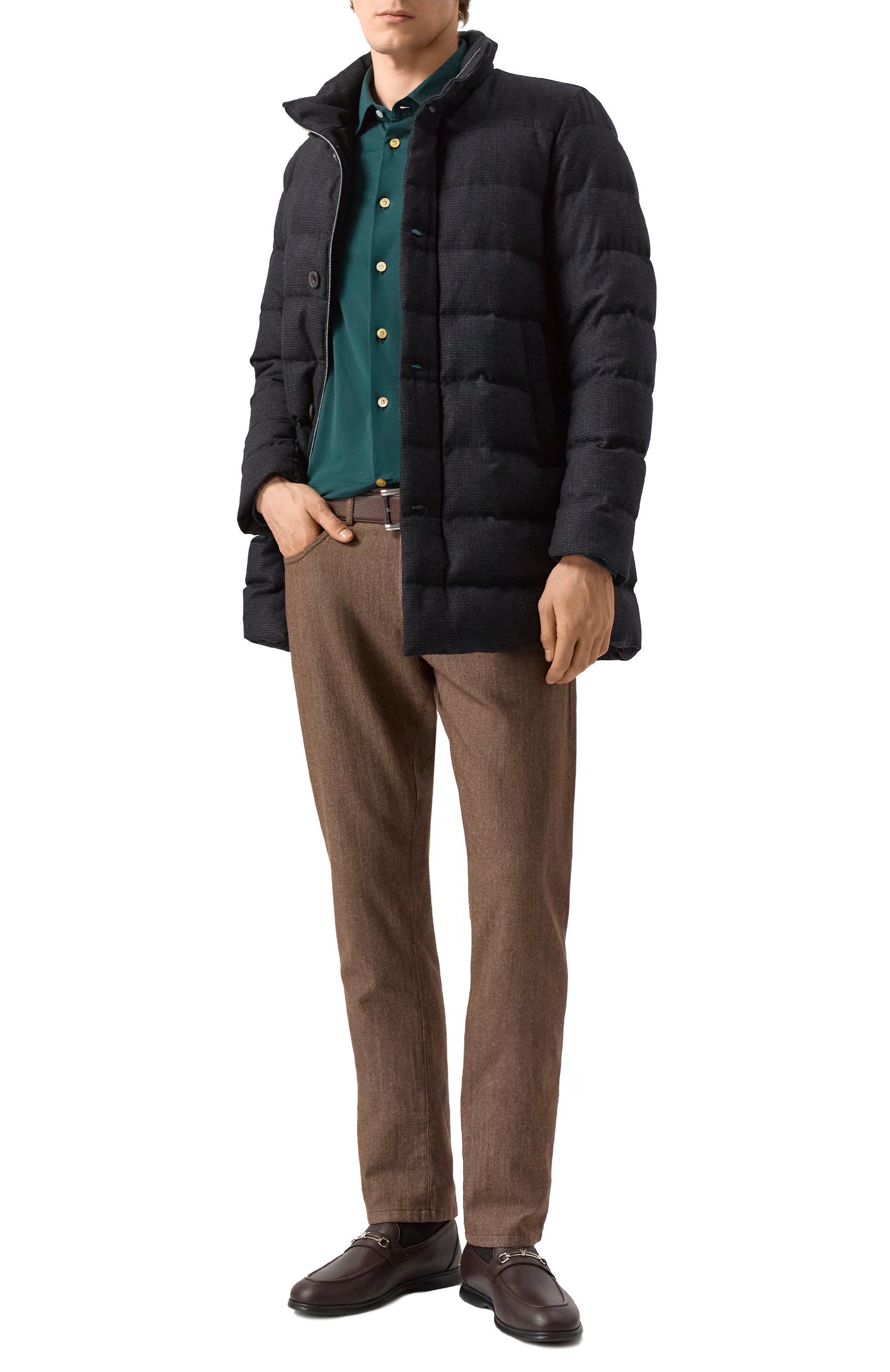 Шерстяной пуховик HERNO, арт. PI001193U-RUS/33311, фото 2