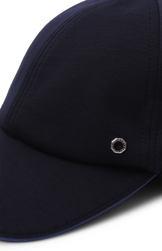 Шерстяная бейсболка Stefano Ricci MCV61TX08E/MA0033 Синий  MCV61TX08E/MA0033 Фото 3