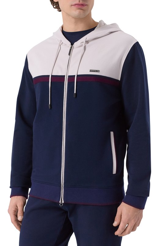 Хлопковая толстовка Stefano Ricci K101046FCR/T25350 Синий  K101046FCR/T25350 Фото 3