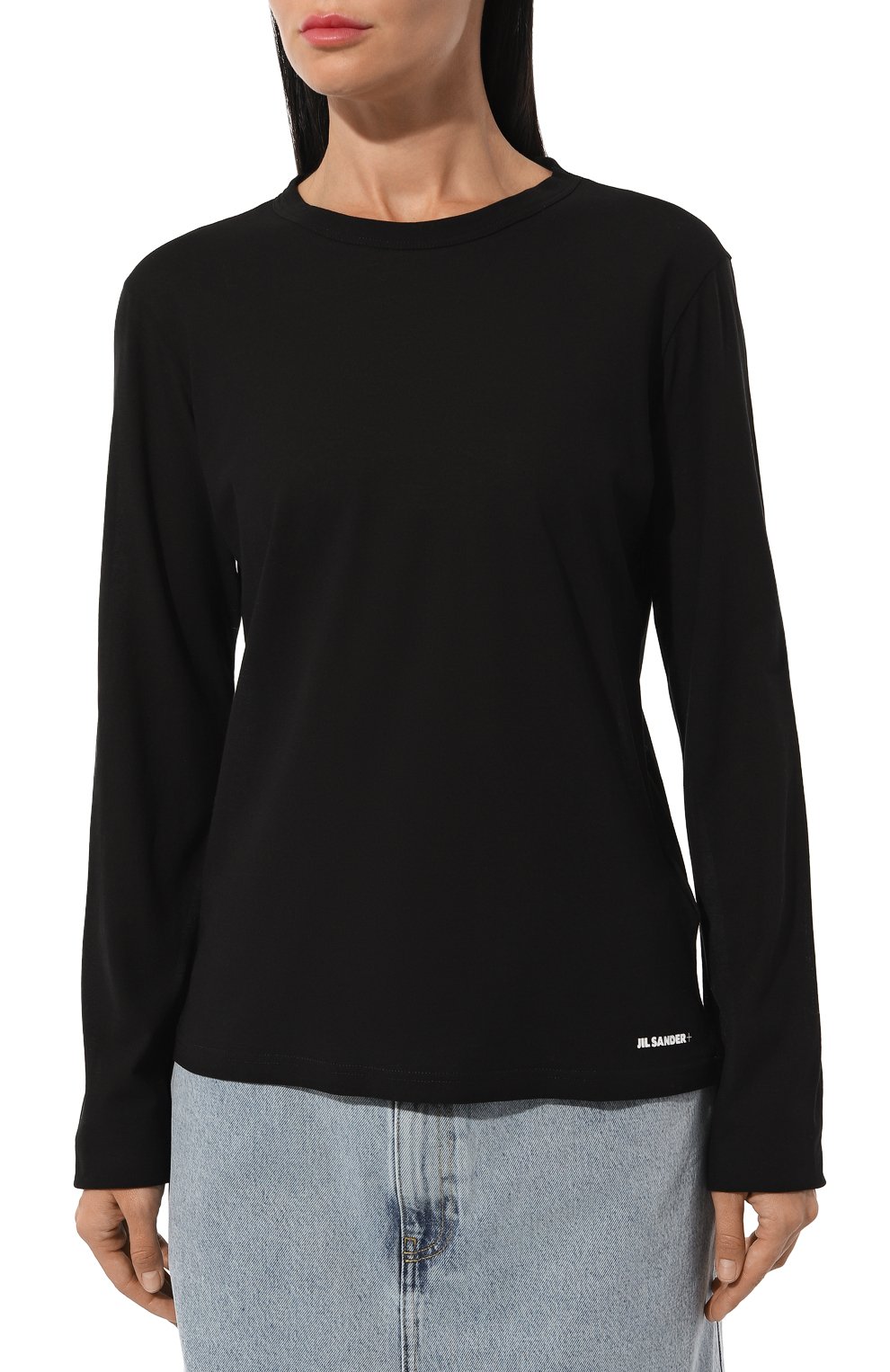 Хлопковый лонгслив JIL SANDER, арт. J40GC0006/J45031, фото 3