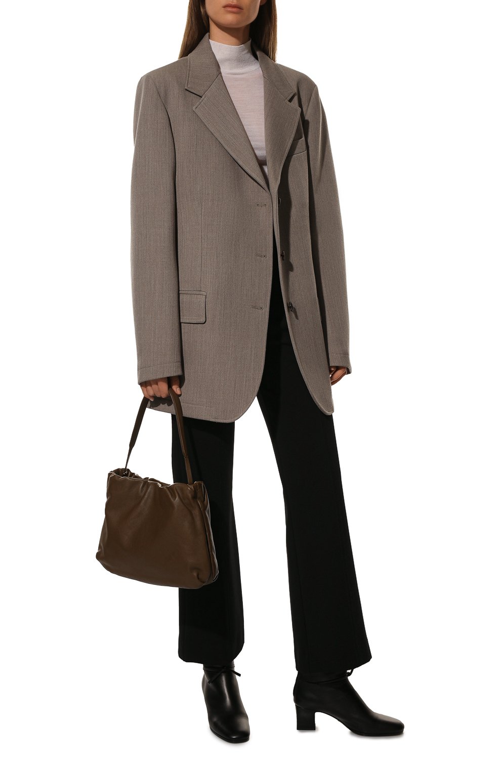 Кожаные ботильоны mariel LORO PIANA, арт. FAL2952, фото 2