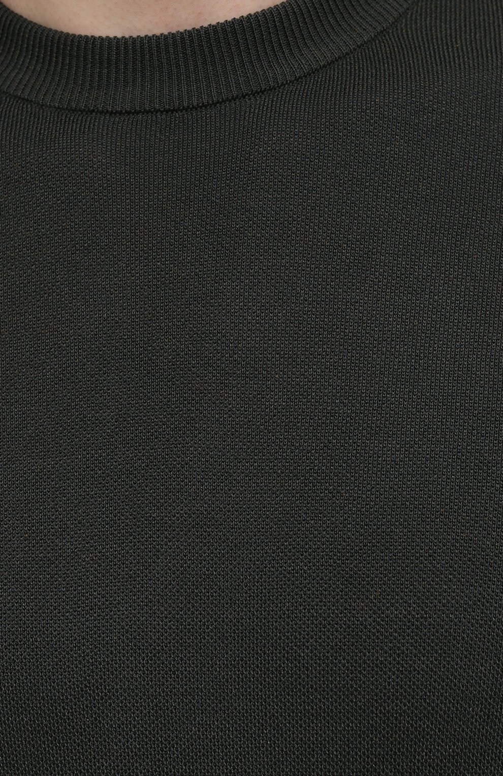 Джемпер из вискозы и шелка BOSS темно-зеленого цвета по цене 22150 руб., арт. 50452431, фото 5 Джемпер из вискозы и шелка BOSS, арт. 50452431, фото 5