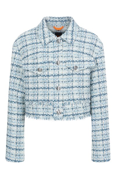 Женский твидовый жакет BOSS ORANGE, арт. 50537051