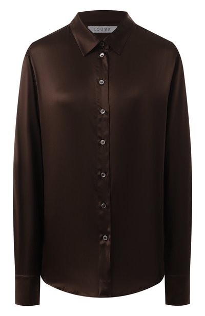 Женская атласная блузка LOUVE, арт. 24-2-01-01-08