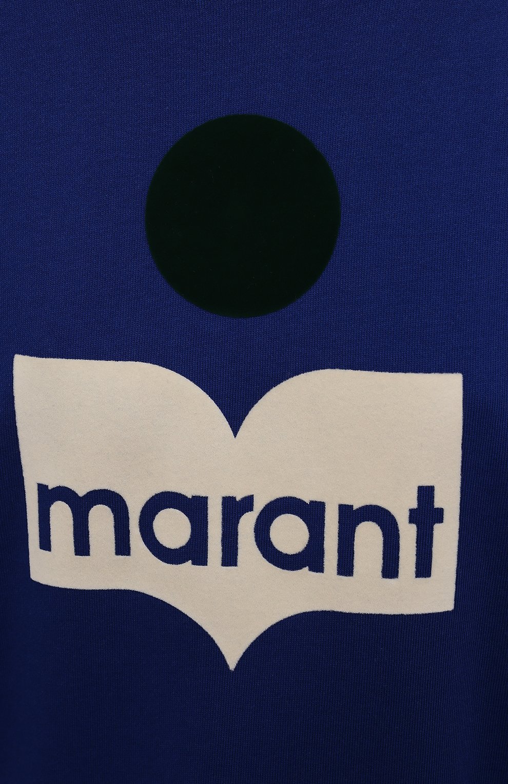 Хлопковый свитшот ISABEL MARANT ETOILE синего цвета по цене 24300 руб., арт. SW0304-21A036E/MINDY, фото 5 Хлопковый свитшот ISABEL MARANT ETOILE, арт. SW0304-21A036E/MINDY, фото 5