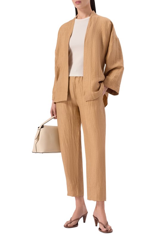 Льняные брюки Antonelli Firenze Q8713/978 Бежевый  Q8713/978 Фото 2