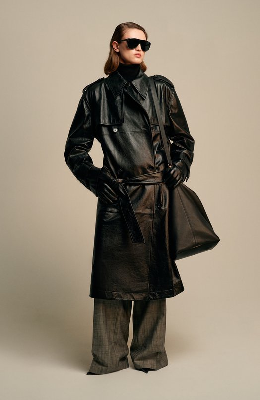 Брюки из шелка и шерсти Jil Sander J02KA0347/J55079 Серый  J02KA0347/J55079 Фото 6