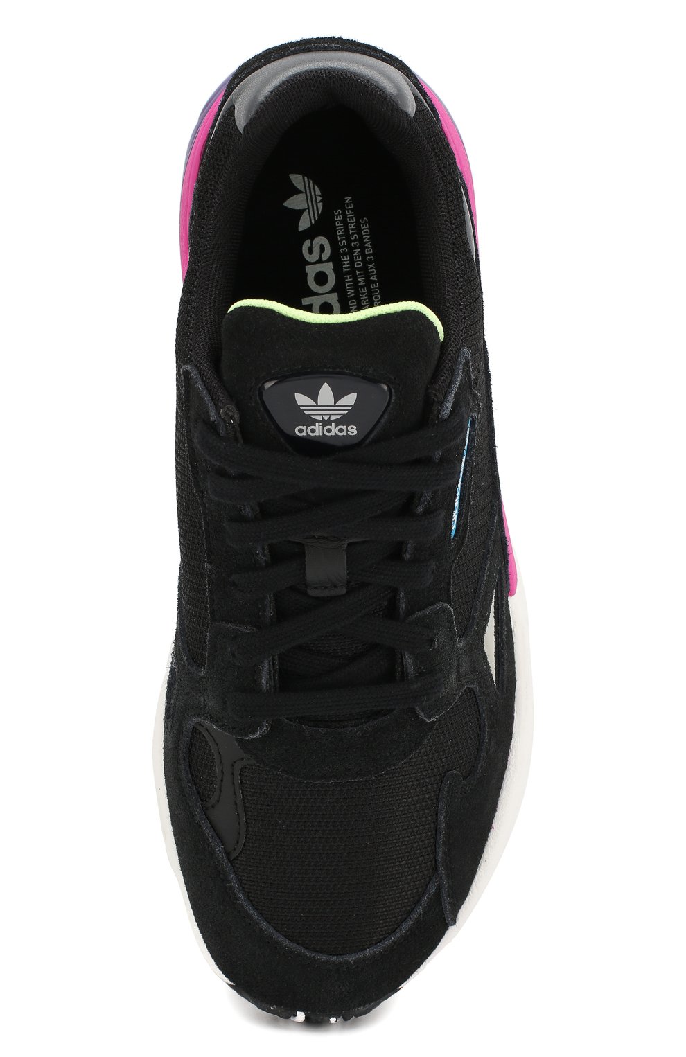 Кроссовки falcon ADIDAS ORIGINALS черного цвета по цене 7490 руб., арт. CG6219, фото 5 Кроссовки falcon ADIDAS ORIGINALS, арт. CG6219, фото 5