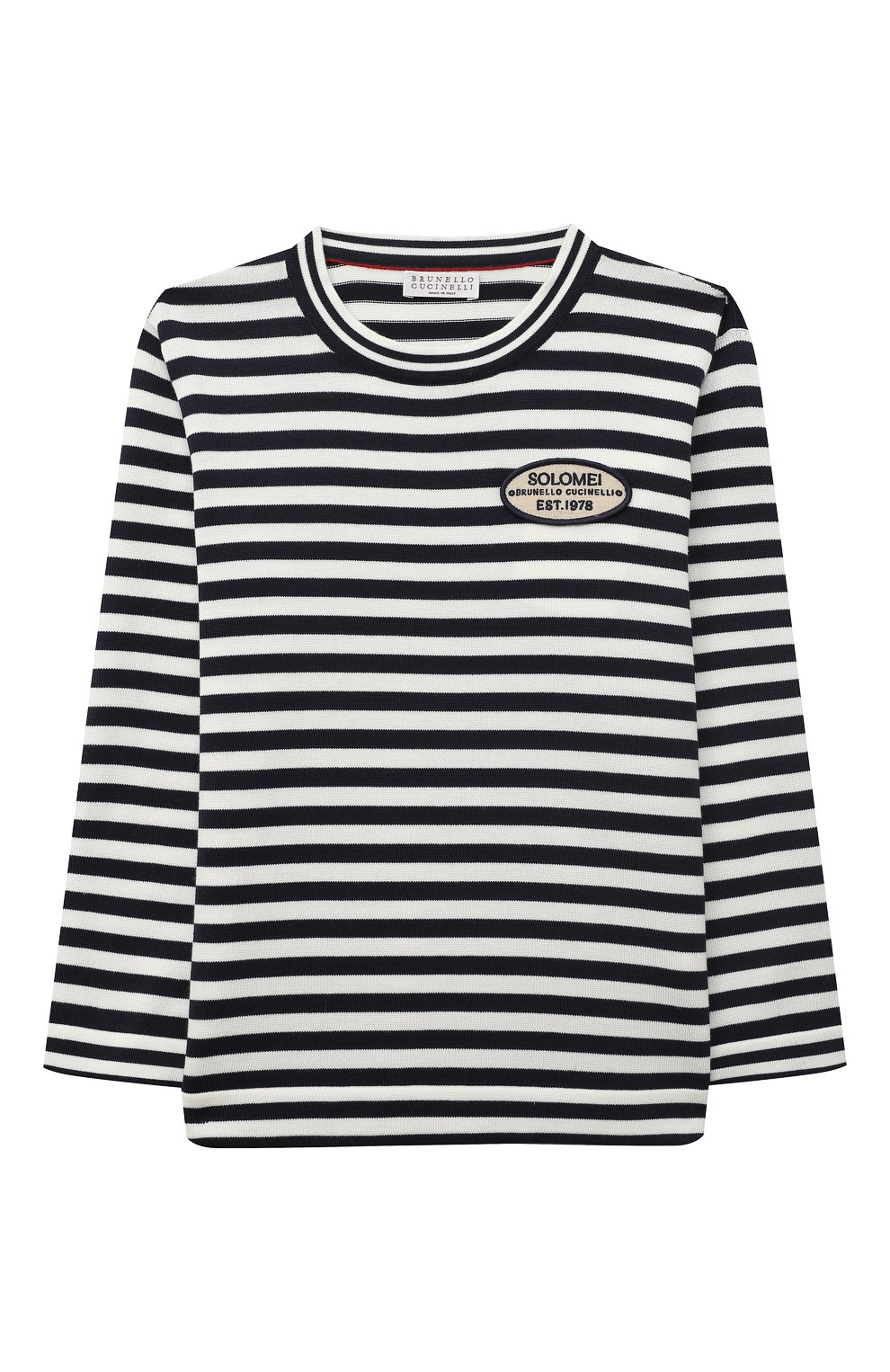 Хлопковый пуловер BRUNELLO CUCINELLI, арт. B29M14500B, фото 1