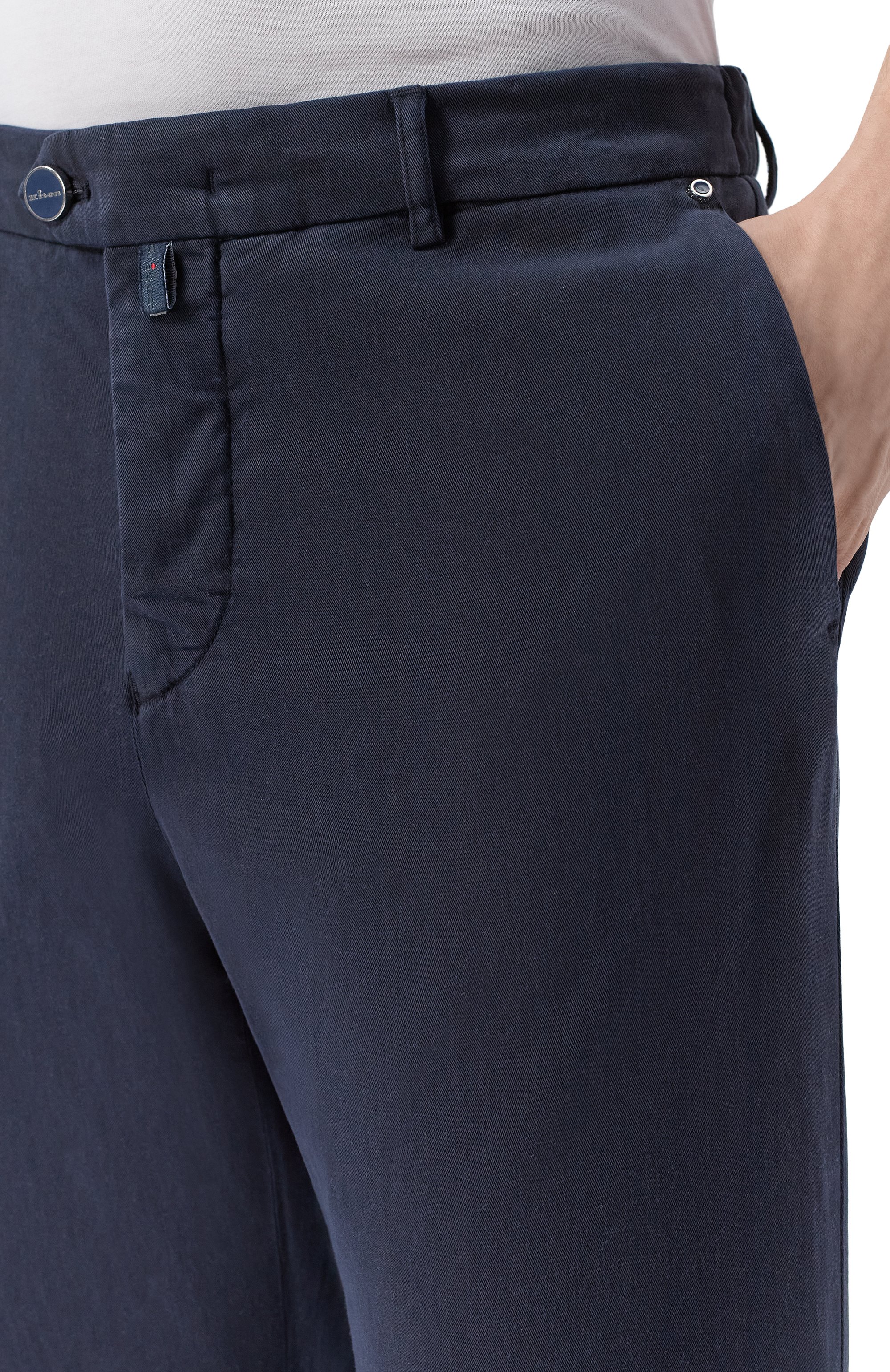 Брюки из лиоцелла KITON, арт. UFPPERK0606H, фото 5