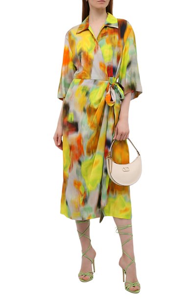 Платье из вискозы DRIES VAN NOTEN, арт. 221-031004-4339, фото 2