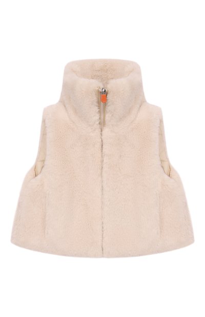 Утепленный жилет из экомеха SAVE THE DUCK, арт. J82493G/ZENIA/FURY21