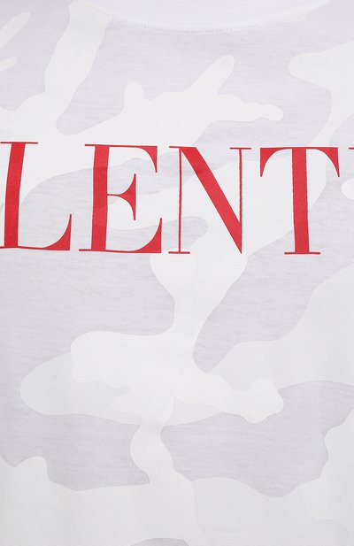Хлопкова я футболка VALENTINO, арт. WV3MG10V7NM, фото 5