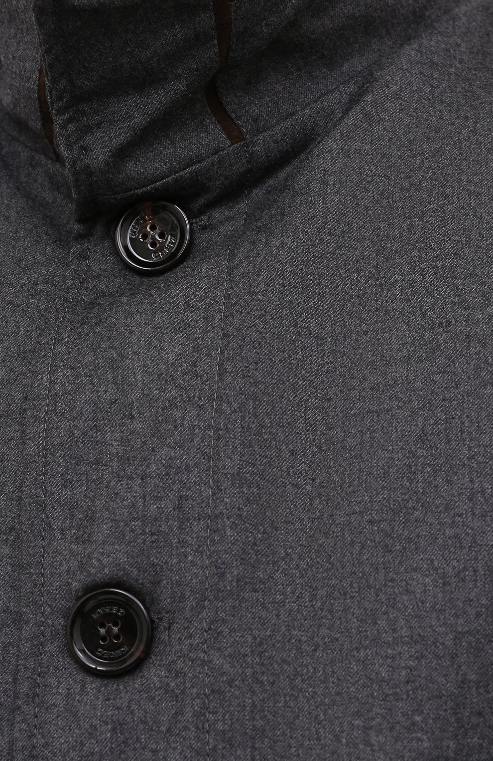 Пальто из шерсти и кашемира KIRED темно-серого цвета по цене 124500 руб., арт. WP0RDW7006001000, фото 5 Пальто из шерсти и кашемира KIRED, арт. WP0RDW7006001000, фото 5