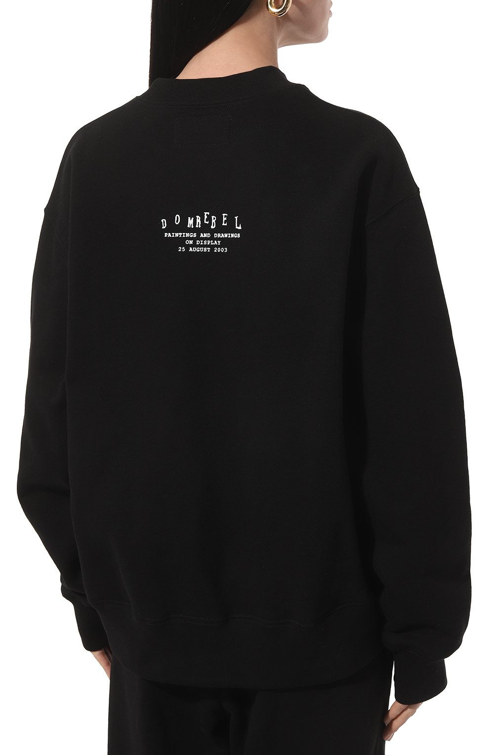 Хлопковый свитшот DOMREBEL, арт. CRAZY/SWEATSHIRT, фото 4