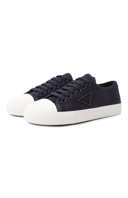 Текстильные кеды Prada 1E958N/3T0B Синий 1E958N/3T0B