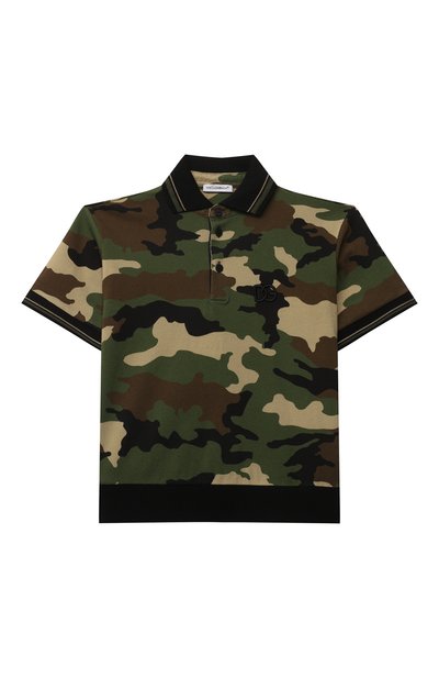 Хлопковое поло DOLCE & GABBANA, арт. L4JTEU/HS7G2/8-14, фото 1