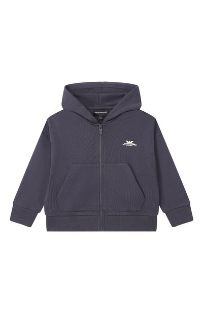 Хлопковая толстовка EMPORIO ARMANI, арт. EB001391/AF26020