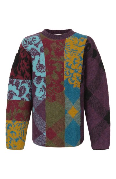 Мужской шерстяной свитер DRIES VAN NOTEN, арт. 021233/4740