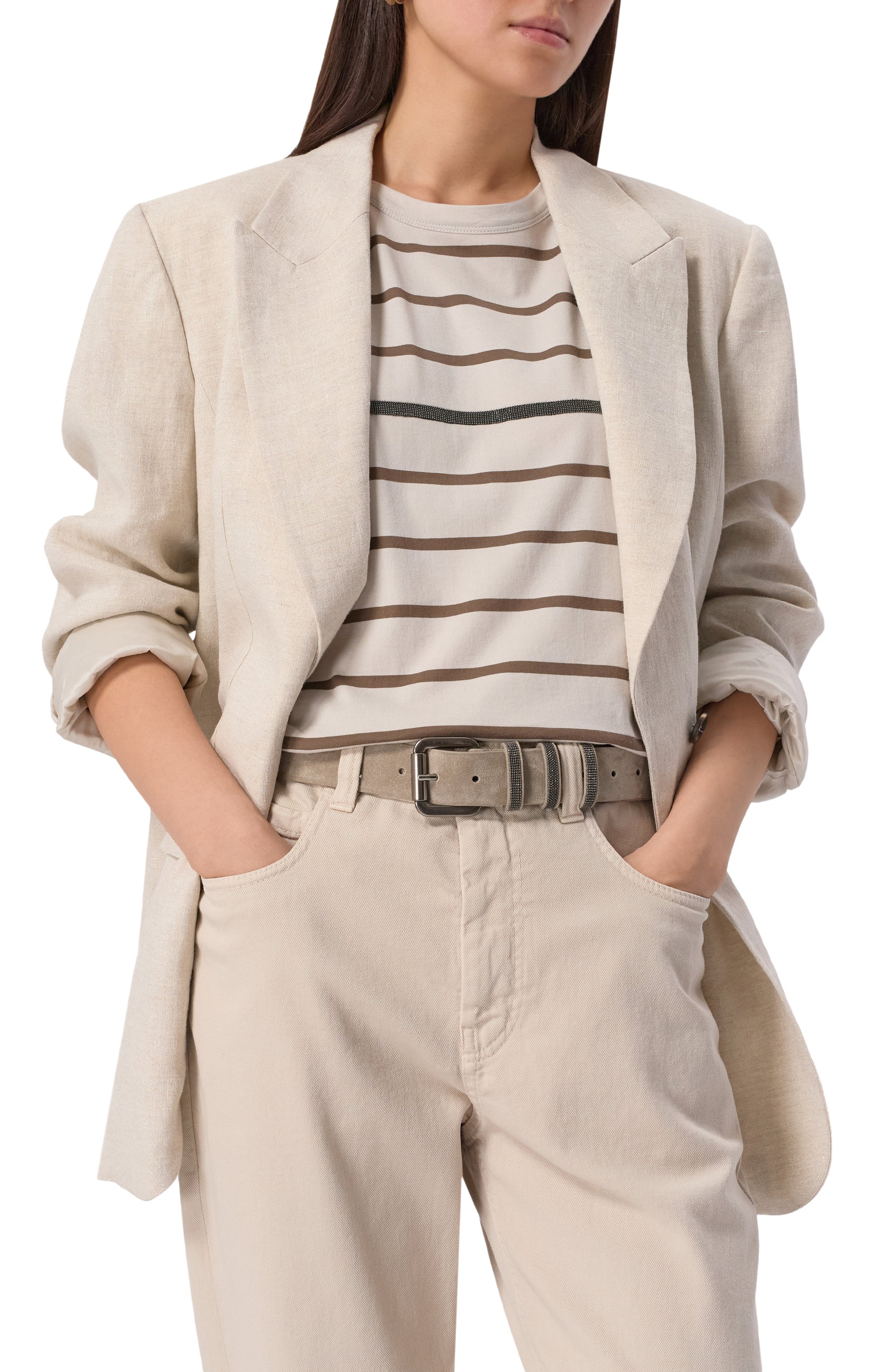 Замшевый ремень BRUNELLO CUCINELLI, арт. M0DELC33U, фото 2