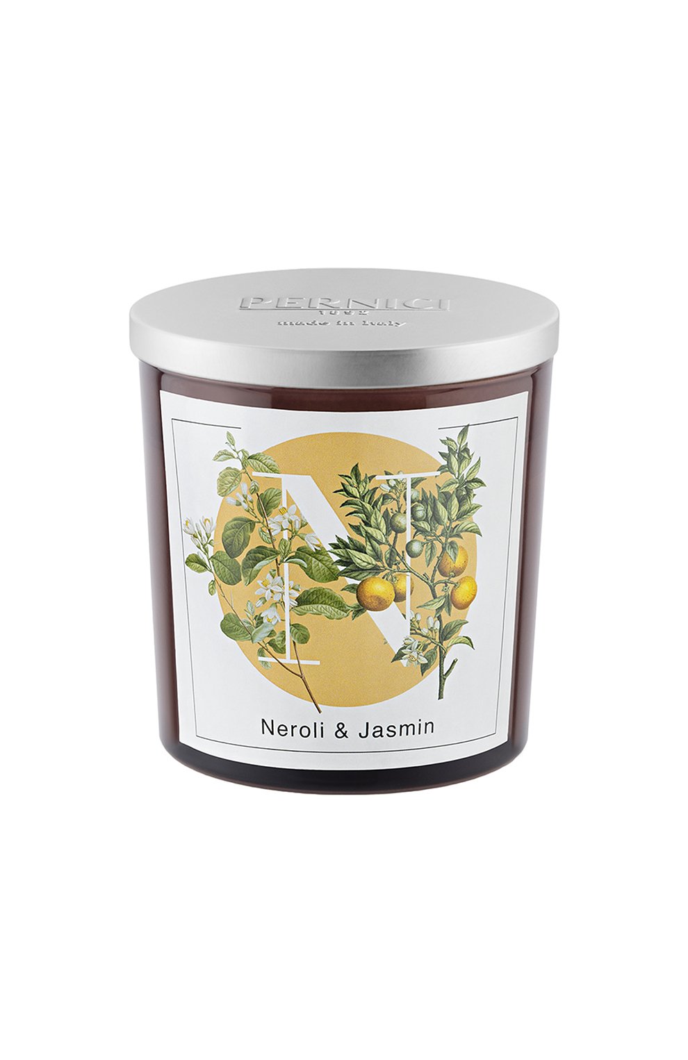 Свеча neroli & jasmin (350g) PERNICI бесцветного цвета по цене 5900 руб., арт. 8001962083683, фото 1 Свеча neroli & jasmin (350g) PERNICI, арт. 8001962083683, фото 1