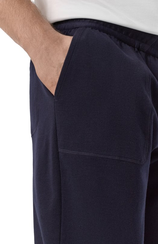 Брюки из хлопка и кашемира Cortigiani 3AF605 Синий  3AF605 Фото 5