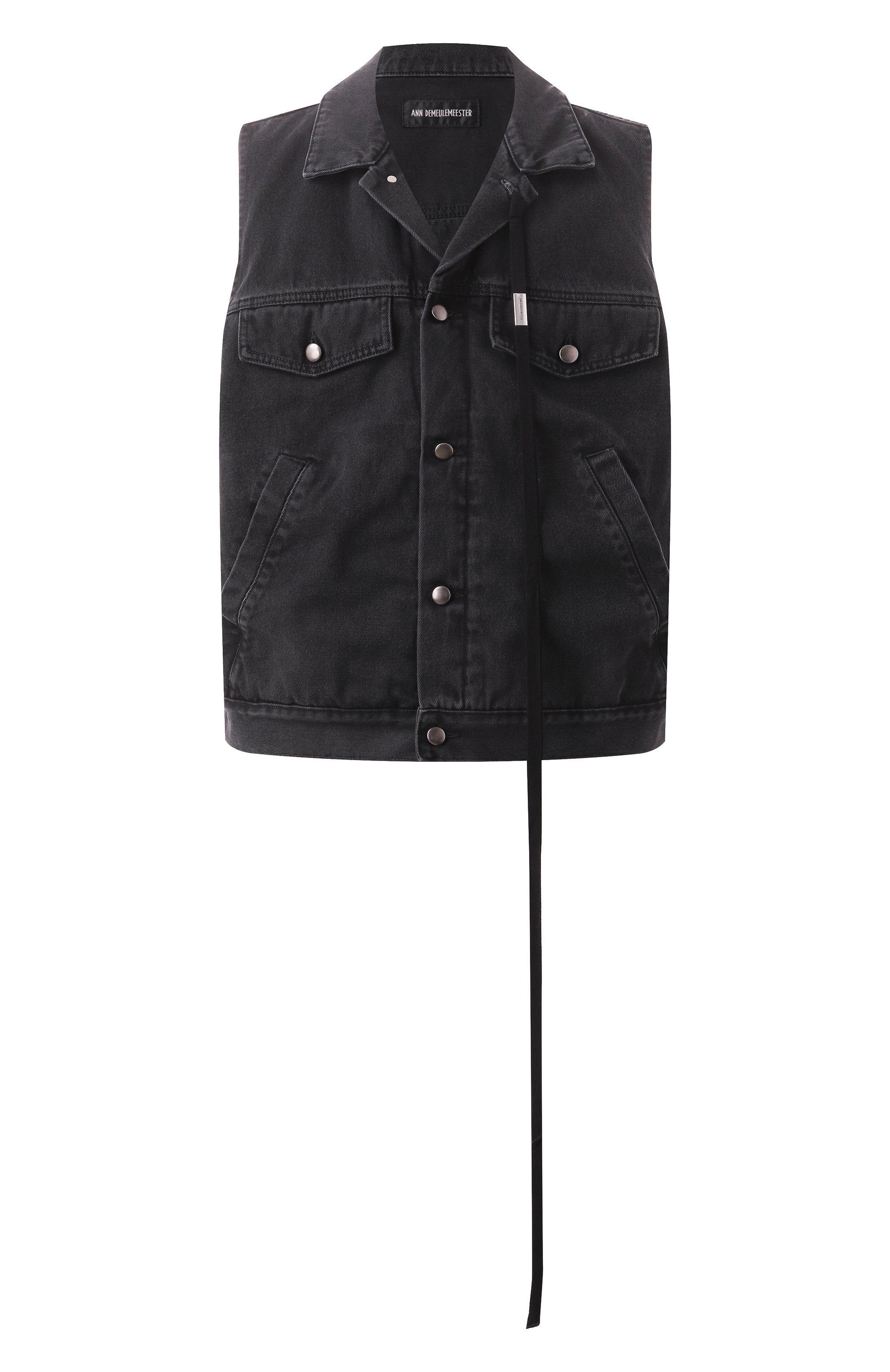 Джинсовый жилет ANN DEMEULEMEESTER, арт. B0010293/FA039, фото 1