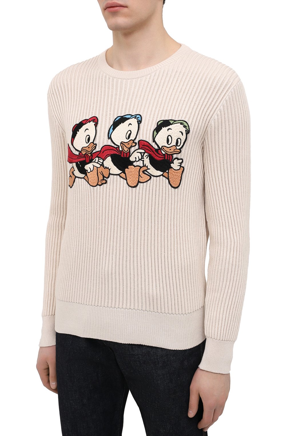 Свитер из хлопка и шерсти disney x gucci GUCCI, арт. 650076/XKBRQ, фото 3