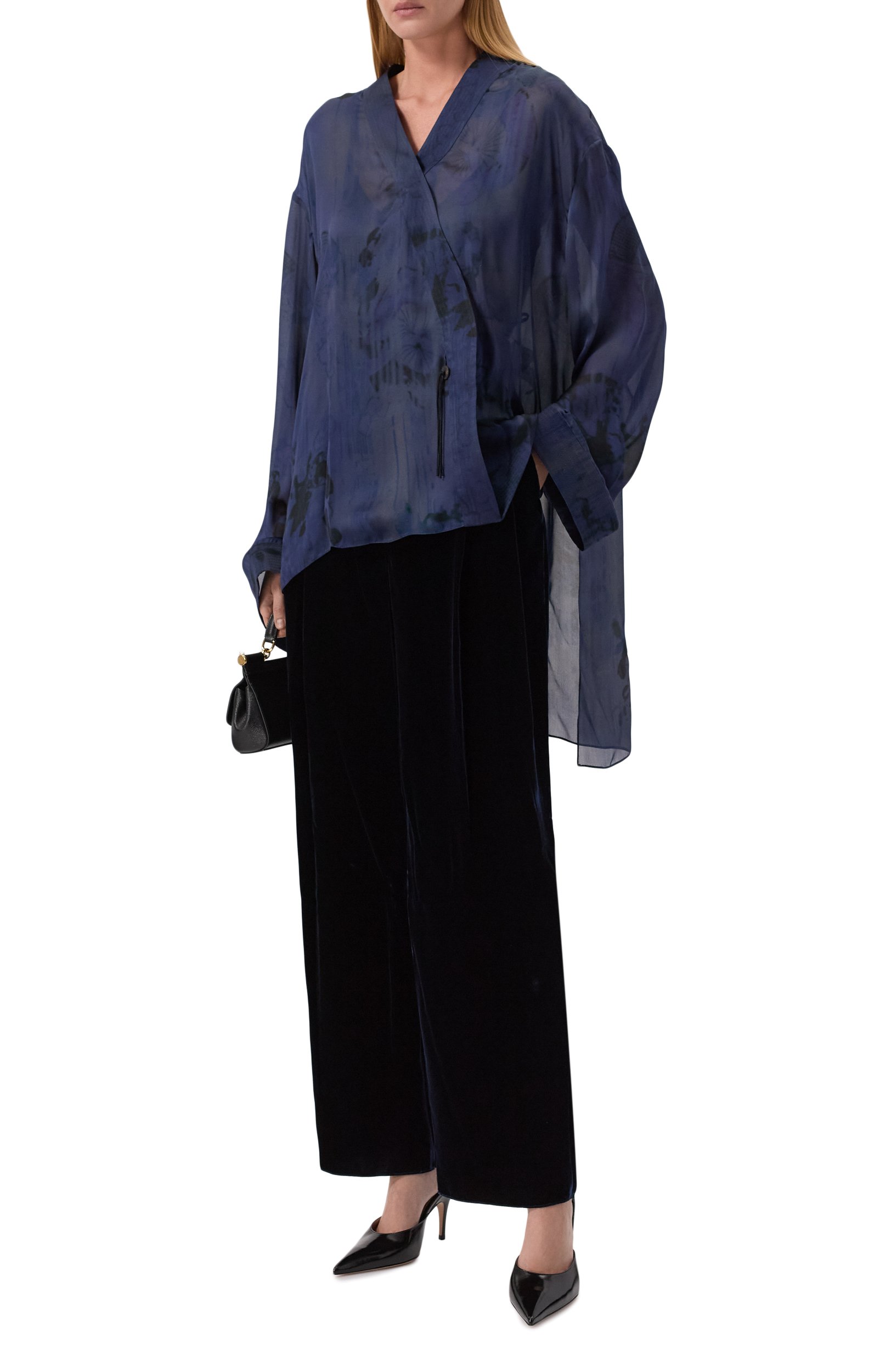 Бархатные брюки GIORGIO ARMANI, арт. GW003811/TE10831, фото 2